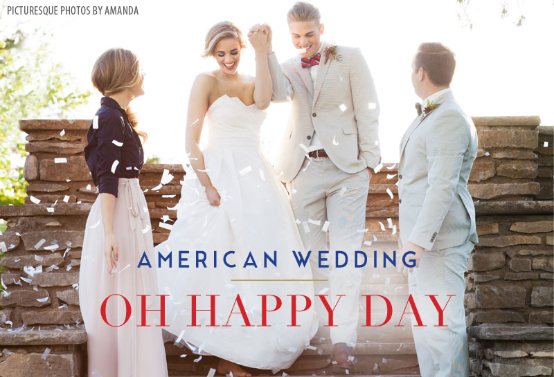 AllAmerican Wedding Inspiration