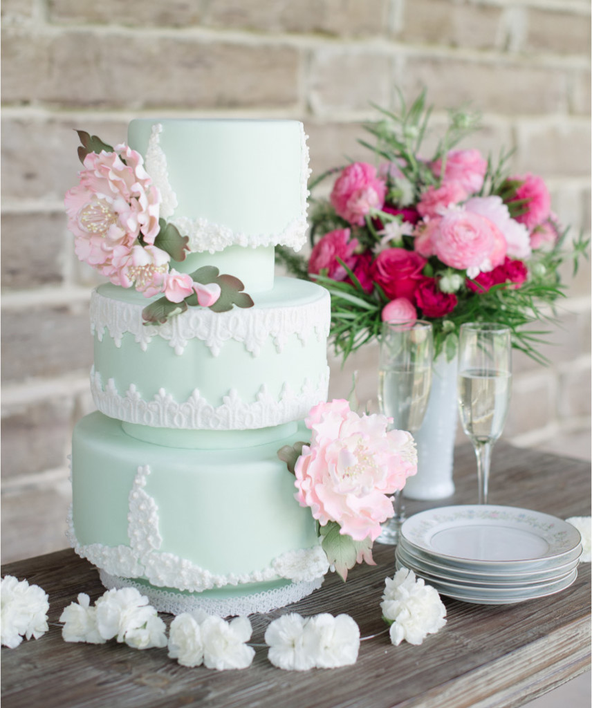 Cakes in Bloom Oklahoma Wedding Cakes
