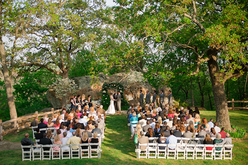 Tulsa Wedding Venues  When You Can't Use Sparklers as your Wedding Send-off