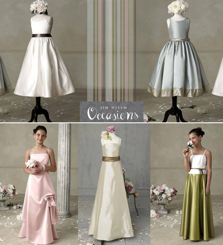 Flower Girl and Junior Bridesmaid Dresses