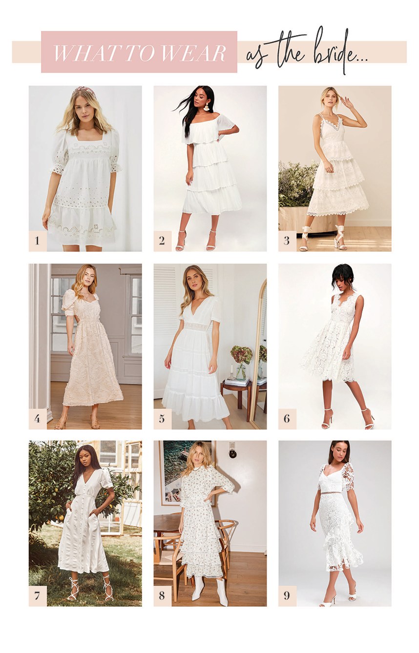 April Showers: What to Wear to your Upcoming Bridal Events