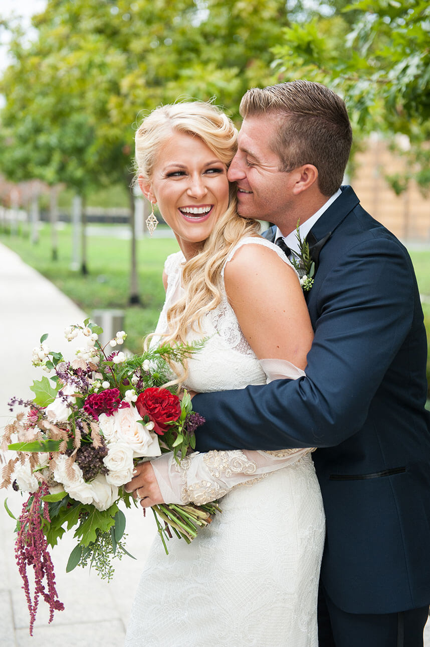 Fall Oklahoma Wedding at Park House at Myriad Gardens | Katherine + Taylor