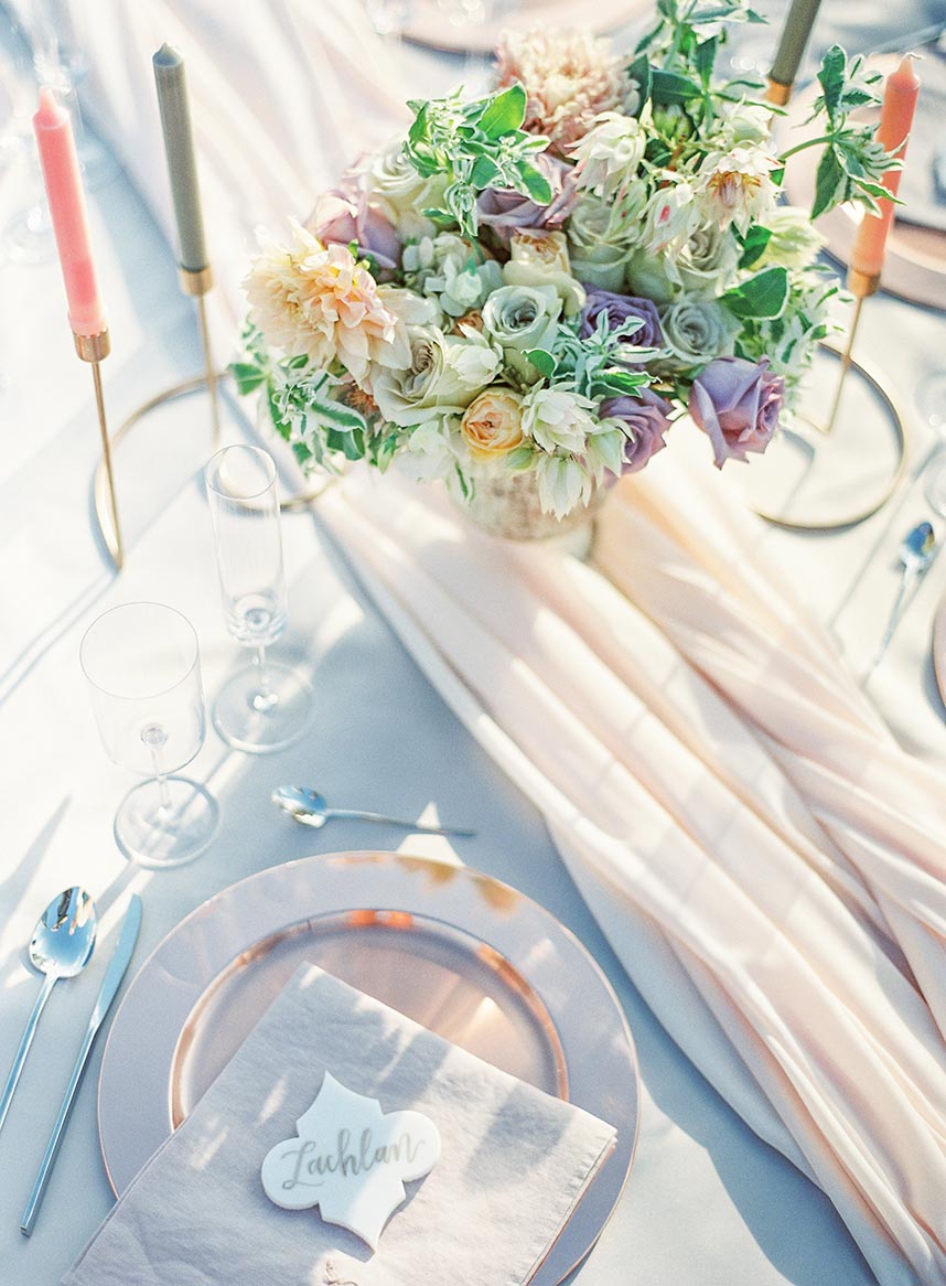 Dreamy Lakeside Wedding Inspiration from XO Events + Design