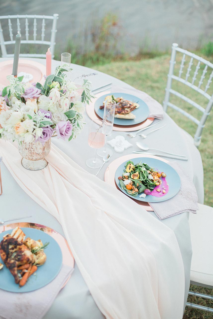Dreamy Lakeside Wedding Inspiration from XO Events + Design