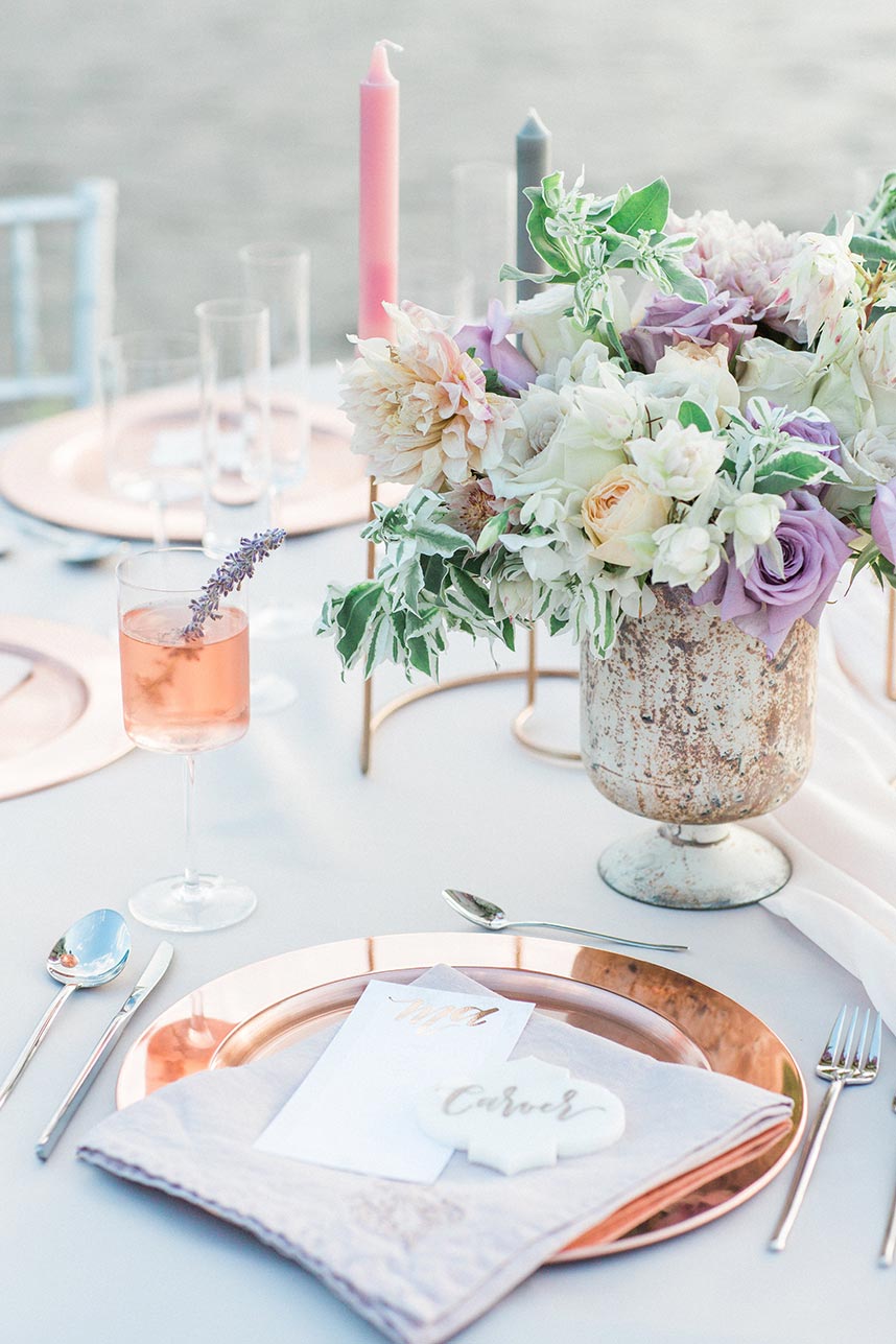 Dreamy Lakeside Wedding Inspiration from XO Events + Design