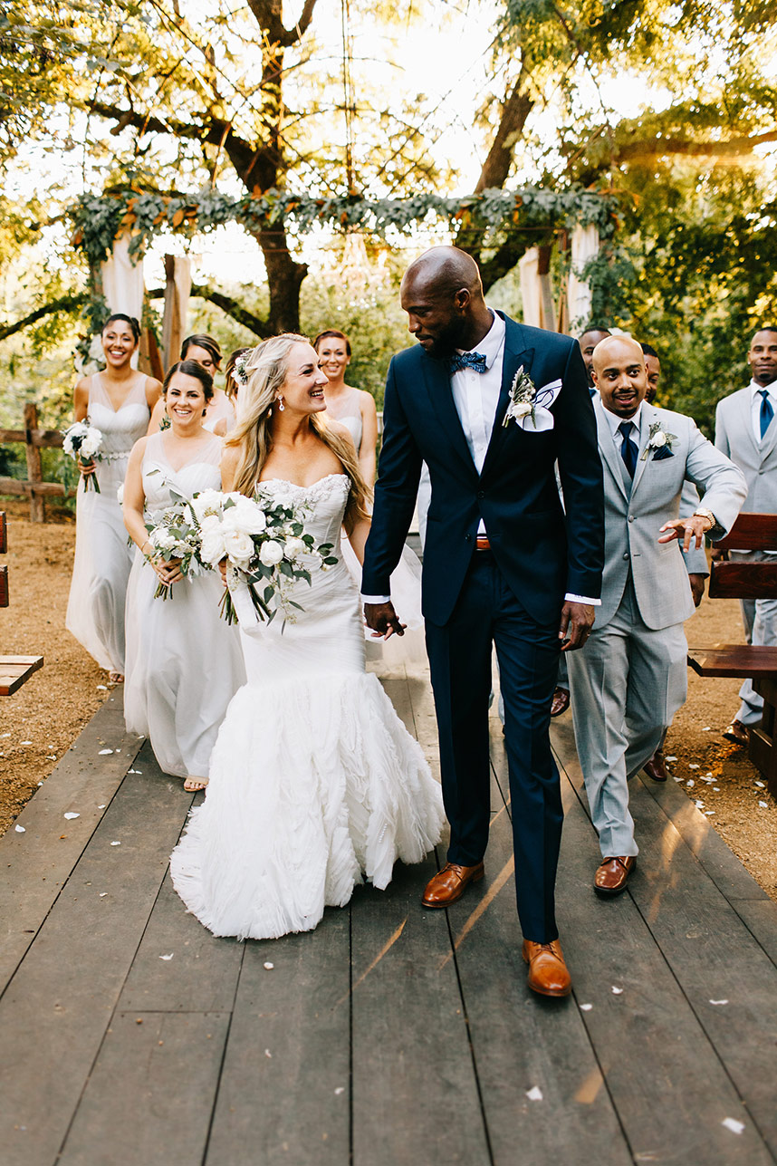 Alisha Campbell and Henry Harrison Jr's Rustic Glam