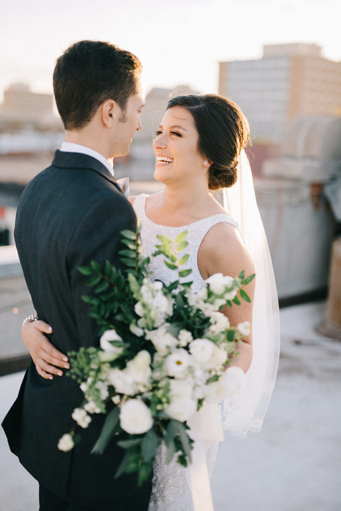 Emily Hergenreter and Matt Towery's Airy Industrial Oklahoma Wedding ...