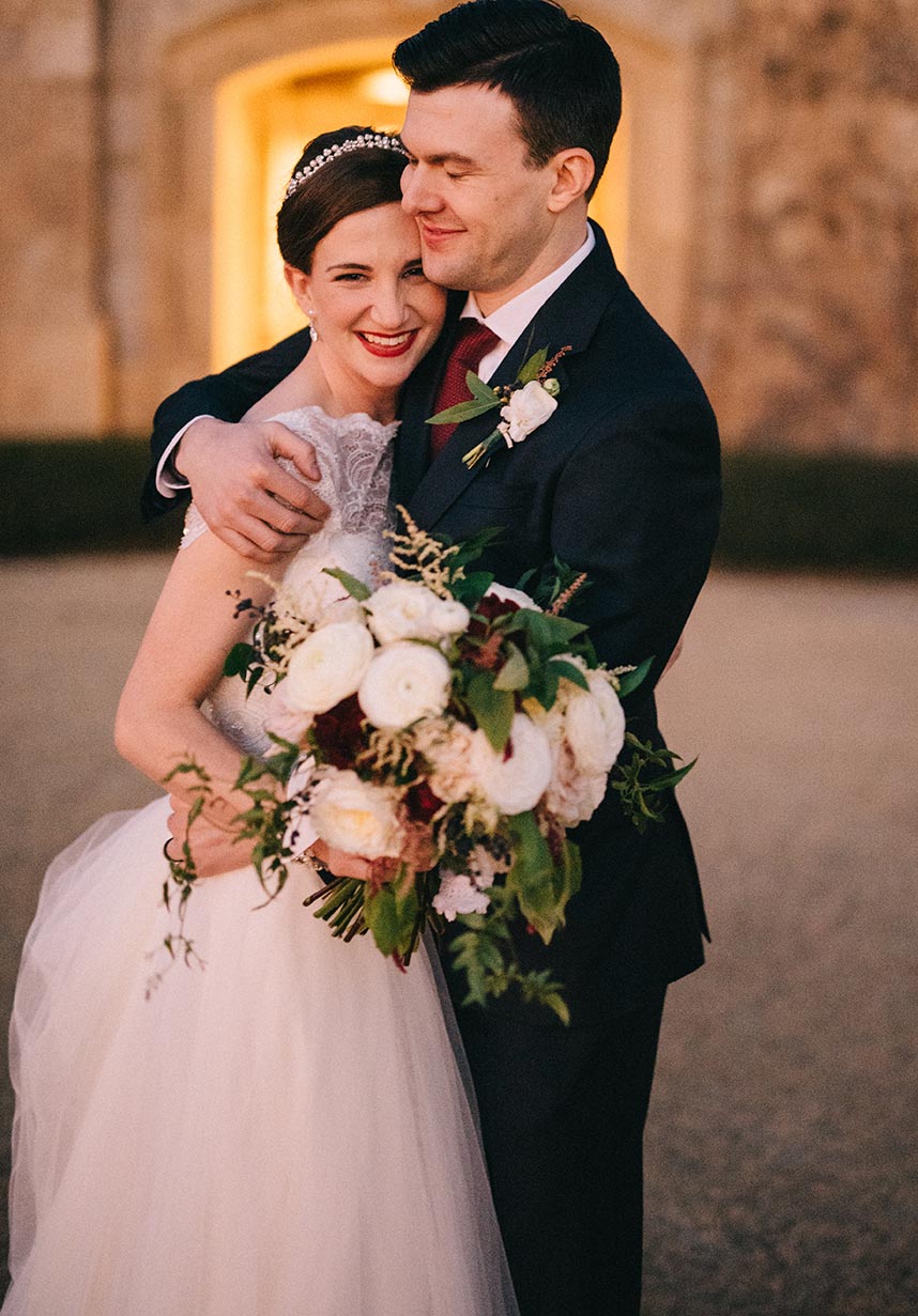 Kimberly Marshall and Jordan Jenson's Classic Winter Wedding Captured ...