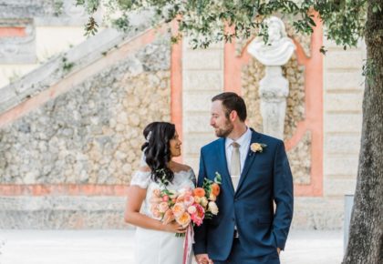 south beach wedding inspiration