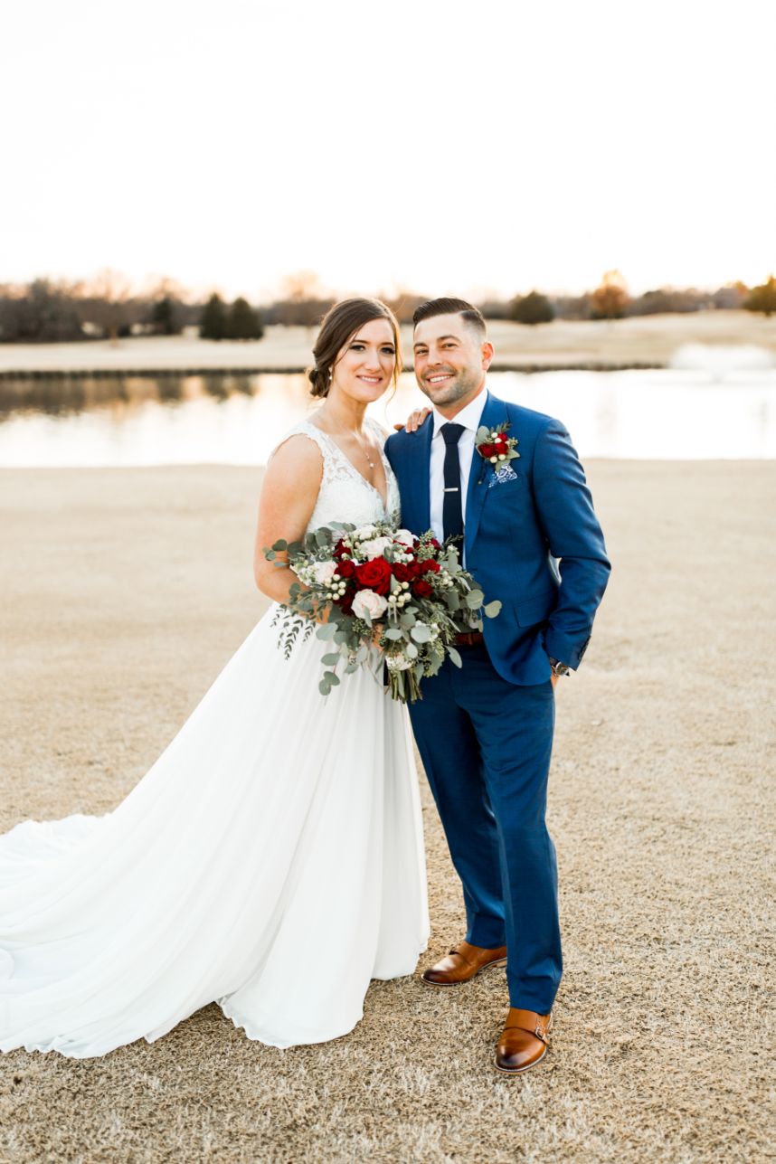 Classic December Country Club Wedding Audrey Austin