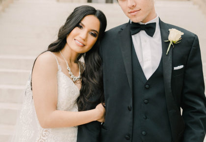 traditional bride and groom