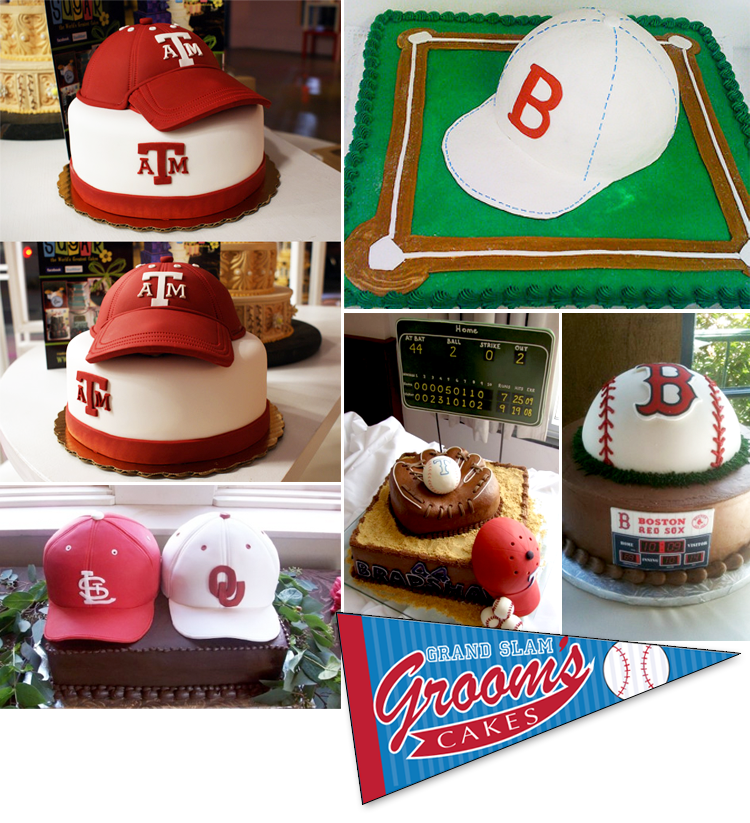 Oklahoma wedding cakes, groom's cakes