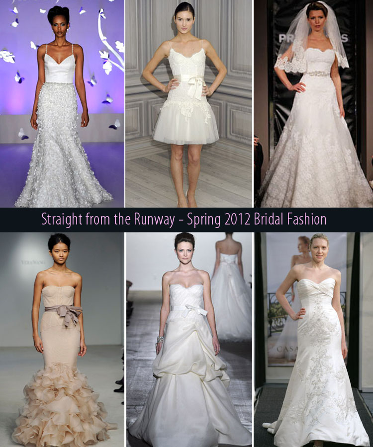 Spring 2012 bridal fashion