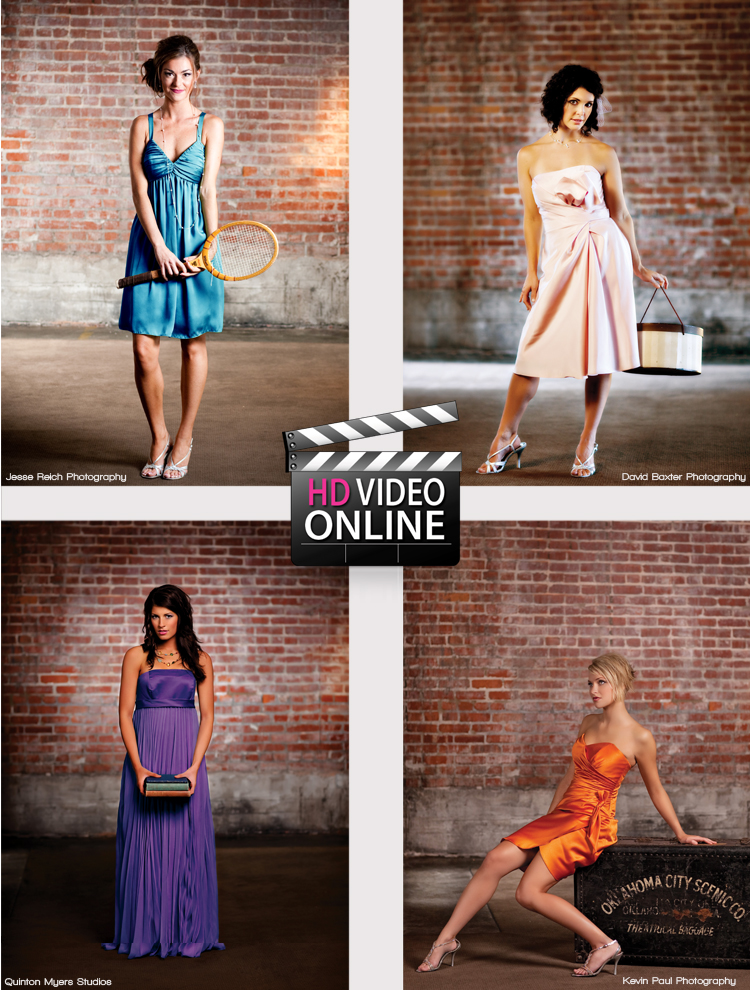 Bridesmaid feature from the sprin/summer issue of Brides of Oklahoma magazine