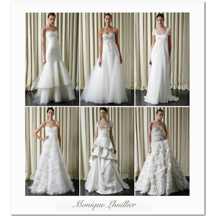 Monique Lhuillier Spring 2010 Collection available at JJ Kelly Bridal Salon in Oklahoma City