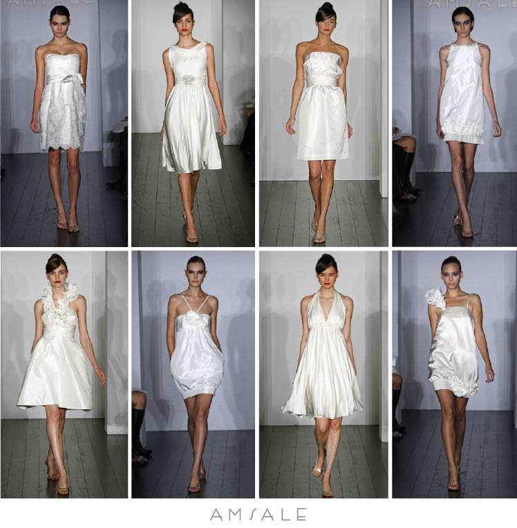 Little White Dresses in Various Styles & Lengths