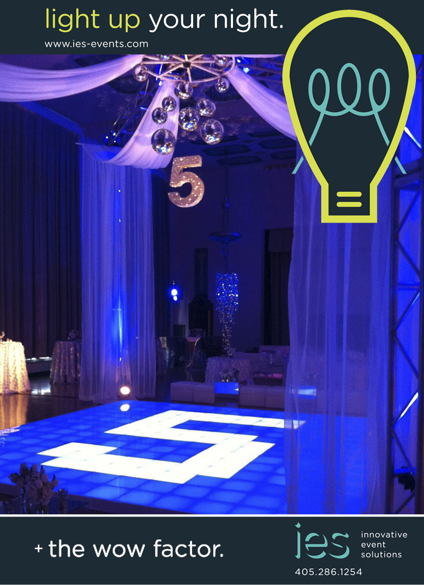 Oklahoma wedding and event lighting Innovative Event Solutions